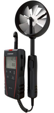 New LV-110S 4" (100mm) Diameter Vane Probe Thermo-Anemometer Displays Velocity and Temperature