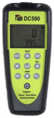 New DC580C3 Combination Vane & Hot Wire Anemometer Airflow Meter