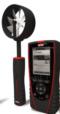 VT-210-TL 4" Diameter Telescopic Vane Probe Measure Air Velocity, Airflow, Temperature