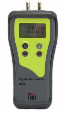 TPI 623 Dual Input High Resolution Digital Manometer