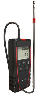 New VT-110S Portable Hot-Wire Thermo-Anemometer