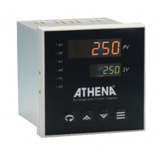 25 Series 1/4 DIN Auto Tuning PID Controller with Thermocouple, RTD or Process Signal Input