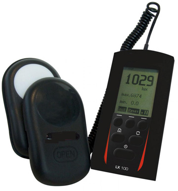 LX 100 Lux Portable Meter Measure Illuminance in Foot Candles or LUX