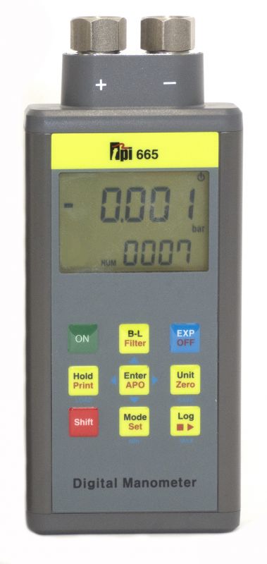 TPI A665 Software and USB Cable Data Logging Station For 665 Digital Manometers 